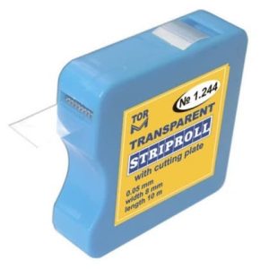 Banda celuloid rola cutter 8mm x 10m TorVM 1244
