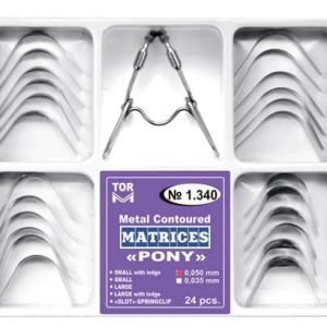 KIT matrici "PONY" - 24 bucati cleste