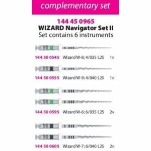 Ace endodontice rotative Navigator EVO complementary set 25 mm