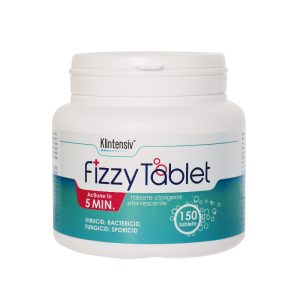 KLINTENSIV® Fizzy Tablet – Dezinfectant clorigen, 150 tablete