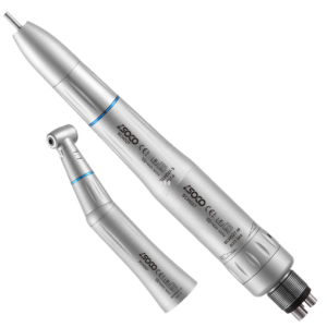 SET Micromotor D17-M4-SET-1 ,Piesa Dreapta , Contraunghi cu apa pe interior 4 gauri SOCO