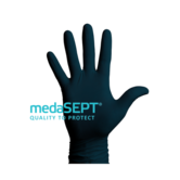 Manusi Premium Black Nitril 100buc - Medasept