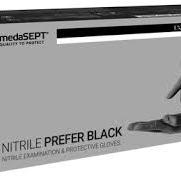 Manusi Premium Black Nitril 100buc - Medasept