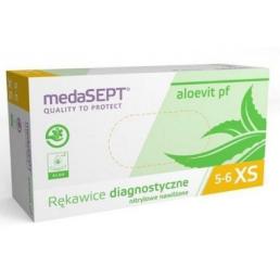 Manusi Premium ALOE VERA Nitril 100buc - Medasept